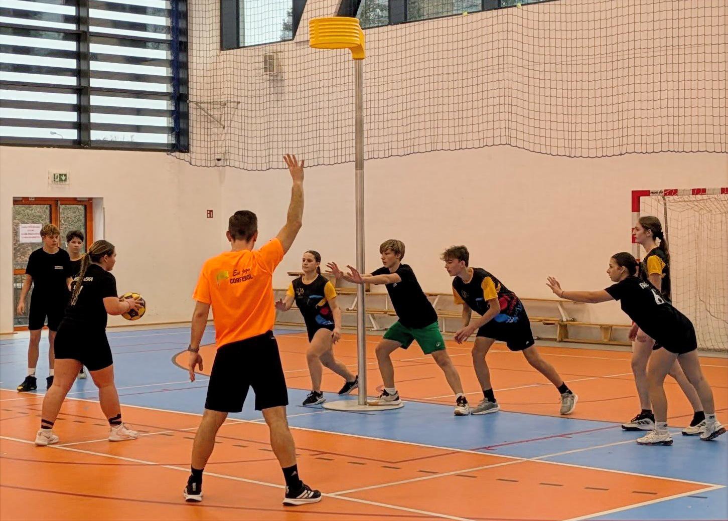rzut wolny korfball kategoria u15