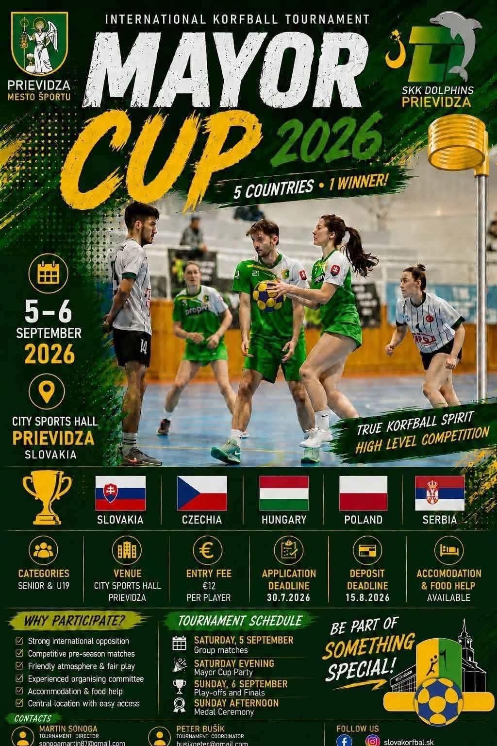 plakat turnieju Mayor Cup 2026